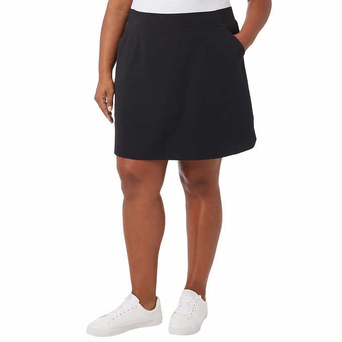 32 Degrees Ladies' Skort (US, Alpha, Large, Regular, Regular, Black) - Image 5